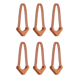 WANDRD Worryless™ Locking Zipper Pullers - Secure Your Travel Essentials - Zipper Locks for Travel Gear (Sedona Orange)