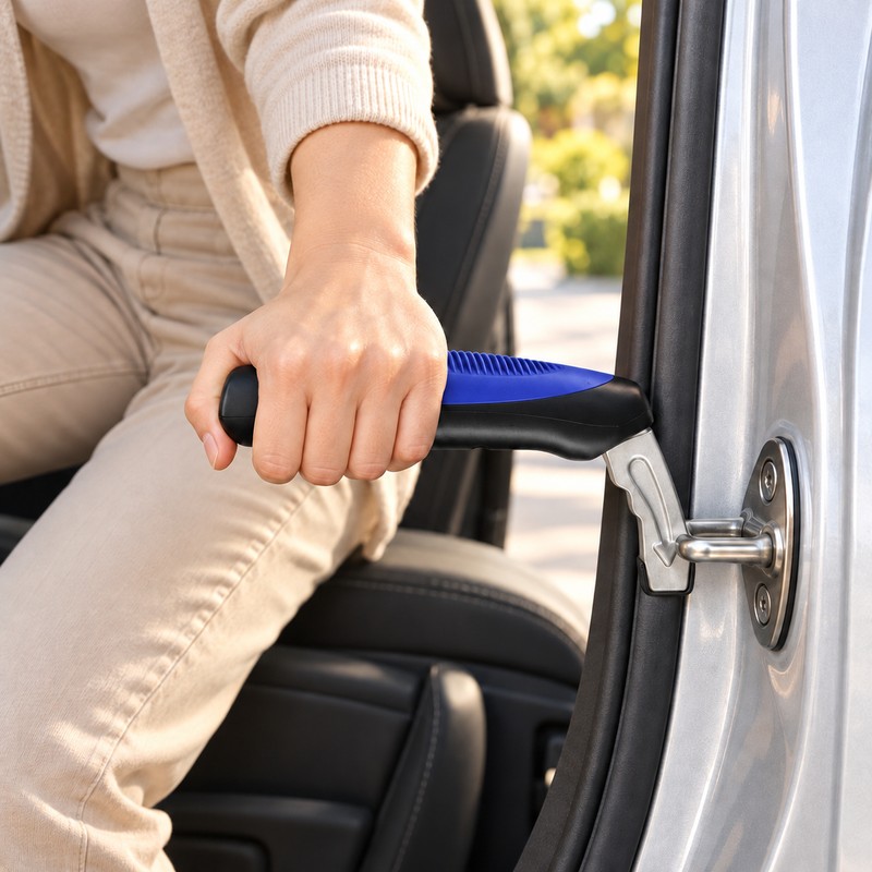 Car Door Handle Assist – Portable Vehicle Grab Bar for