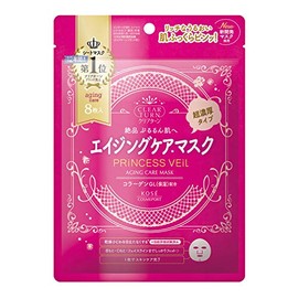 CLEAR TURN Princess Veil Aging Care Mask, Pack of 8