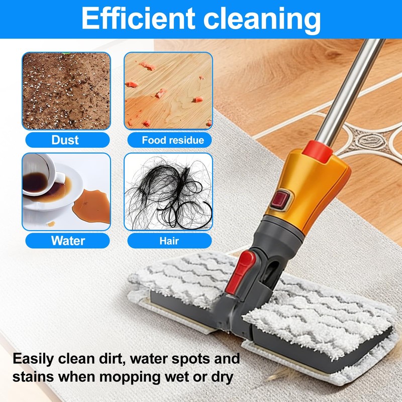 Alrens Mop Pads Replacement Set for Shark VacMop