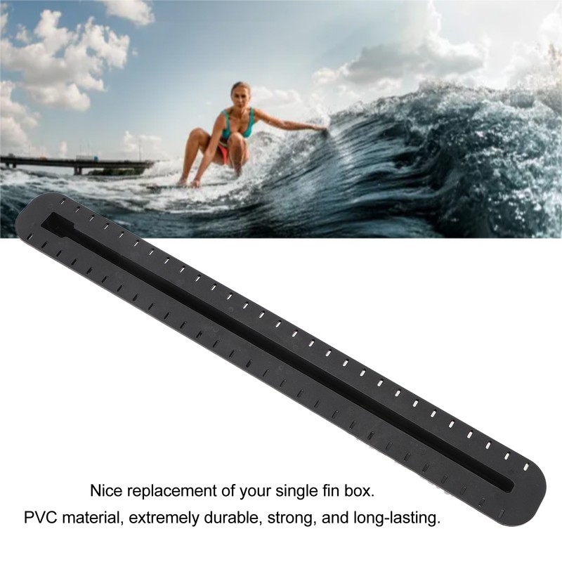 16.9in PVC Surfboard Fin Box Replacement Universal Surfing Longboard Accessories