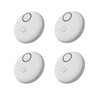 Lancoon 4 Pack Vibration Alarm 5 Sensitivity Levels 130dB Siren
