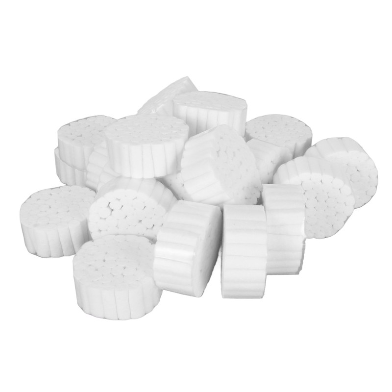 1000Pcs Dental Cotton Rolls Proper Size Highly Absorbent Shape Keep