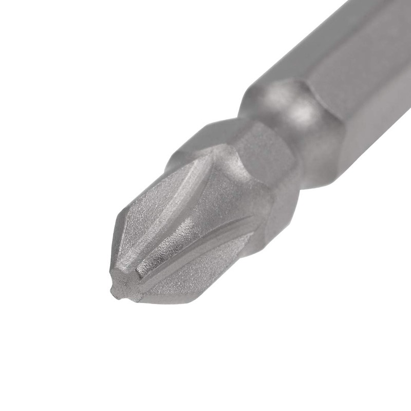 sourcing map PH2/SL6 Magnetic Double Ended Screwdriver Bit, 1/4 Inch