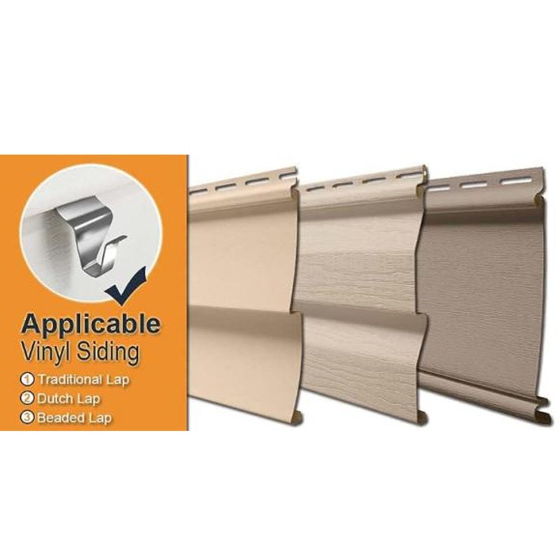 Siding Hooks, 304 Stainless Steel, Durable Indoor Outdoor Hanger, Maximize