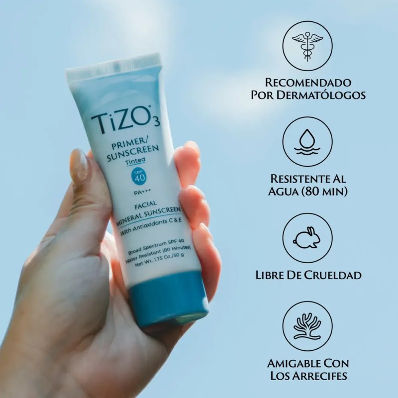 Tizo 3 Protector Solar Facial Mineral Con Color Skin Care