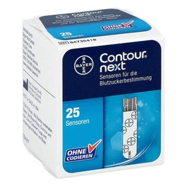 Contour Next Sensors Test Strips Pack of 1 x 25