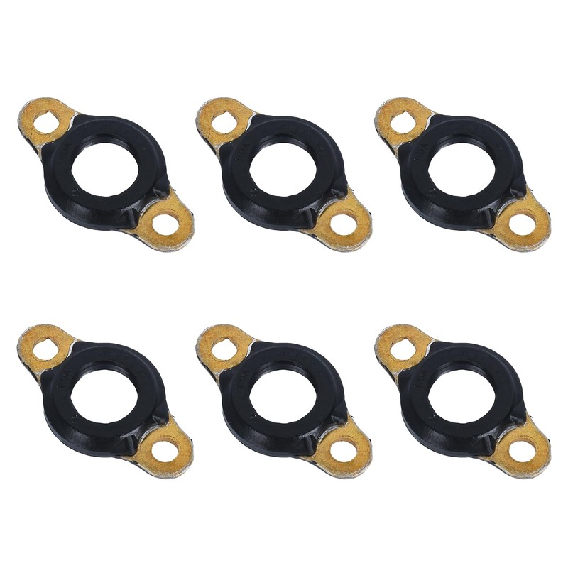 Puruoda Set of 6 Fuel Injector Line Passthrough Seals Compatible