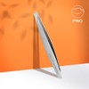 STALEKS PRO Tweezers for Thin and Fine Eyebrows, Precision Beveled