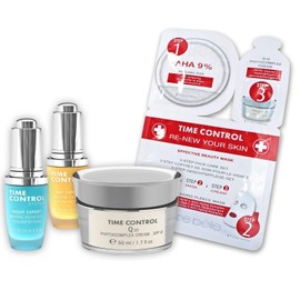 Etre Belle Time Control Gift Bag Item No. 1938 cosmetic bag with 4 Time Control products