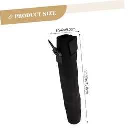 SUPVOX Baseball Bat Cover Sleeve Baseball Bat Sleeves Yellow Large Protector Golf Cover Golfs Accessory Neoprene Black