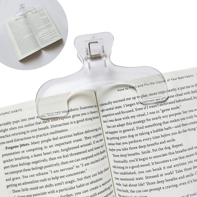 Book Clip, Cacum Clip, Book, Keep Open, Fixed Textbook Clip