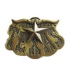 Urban Backwoods Texas Longhorn II Belt Buckle for Interchangeable Belt