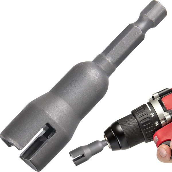 CustomyLife Power Wing Nut Driver, Steel Wing Nut Drill Bit