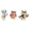 Sunstar Stationery Atsube Animal Crossing Clip Acrylic Clip Set, Blue,
