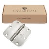 Cauldham (24 Pack) Heavy-Duty 3-1/2" Interior Door Hinges with 5/8"