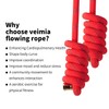 veimia Flow Rope for Fitness High Performance Double Woven Workout