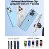 Charchendo All Metal Cup Holder Phone Mount for Recliner Loveseat