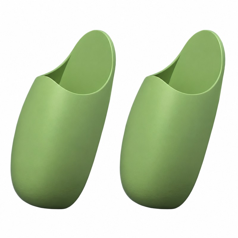 2-Pack Self-Adhesive Silicone Rice Paddle Holders – Wall-Mounted Kitchen Utensil
