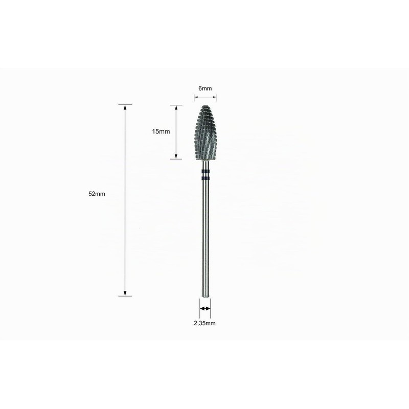 Router Bit Coarse Tong Shape Made of Carbide for Acrylic