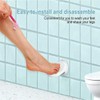 Plastic Shower Foot Rest,Bathroom Shaving Leg Aid Rest Suction Cup