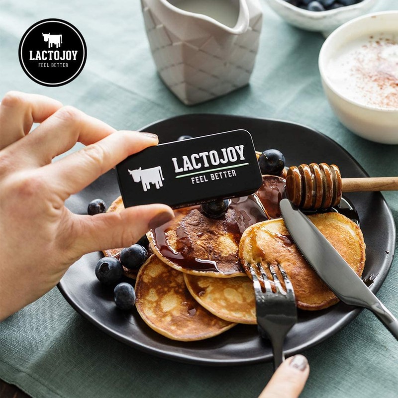 LactoJoy Lactase Pills 14,500 I 45 Pieces I Powerful Lactase