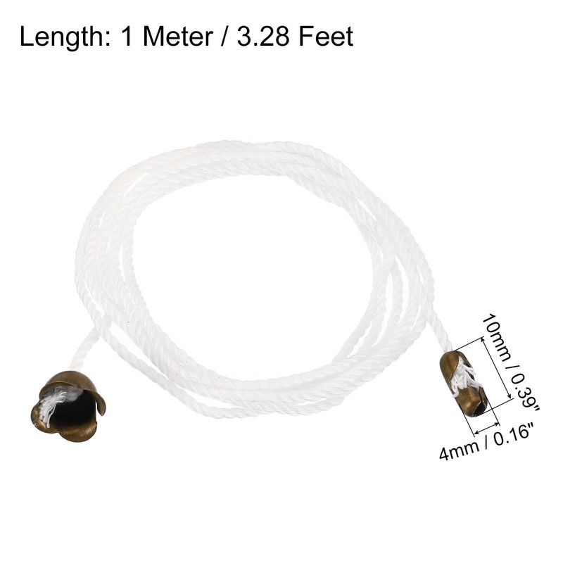 PATIKIL Pack of 6 Pull Cord for Ceiling Switch Light