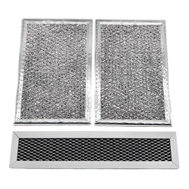 FGMV17WNVFA Microwave Grease and Charcoal Filter Kit, Pack of 3