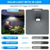 sunlight encounter Clip On Solar Motion Lights Outdoor Waterproof, 4