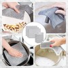 WonHey solara lux scrub cloths, 40PCS Multipurpose Dishwashing Rags, Non-Scratch