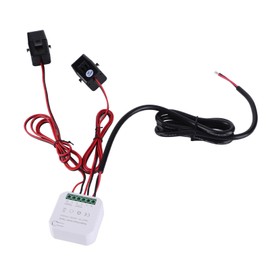 Electricity Consumption Monitor Energy Meter Monitor Single Phrase Energy Meter with Clamp 90‑250VAC