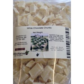 Barry Callebaut White Couverture Chunks for Baking from OliveNation - 16 oz