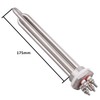 DERNORD 12V 500W Immersion Heater Submersible Water Heater Element Stainless