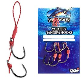 Williamson Lures Yabai Jig Tandem Hooks - Size 2 Hooks - Pack of 3
