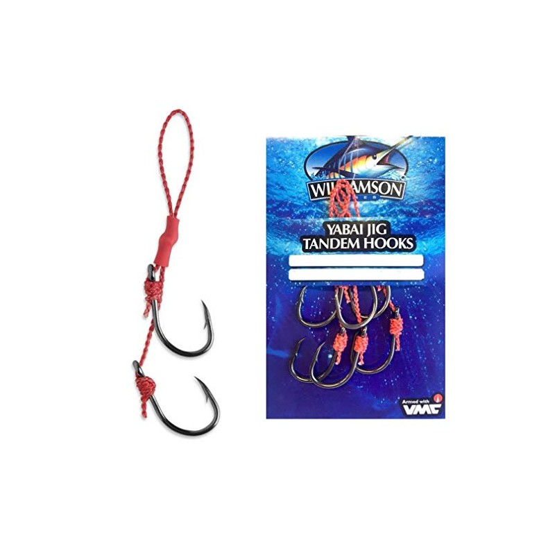 Williamson Lures Yabai Jig Tandem Hooks - Size 2 Hooks