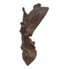 Ebros Gift Rustic Cast Iron Playful Squirrel Perching On Tree