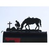 Western and Wildlife Metal Mailbox Topper Many Styles and Color
