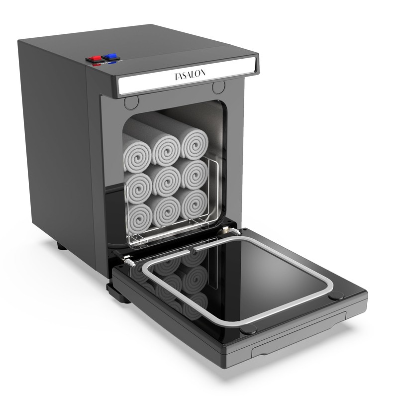 TASALON 5L Towel Warmer Hot Cabinet Box, Aluminum Inner Chamber,