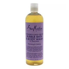 Sheamoisture 16 Oz Lavender & Wild Orchid Baño De Espuma Y C