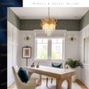 Gold Crystal Chandeliers 16” Modern Small Ceiling Pendant Light Fixture
