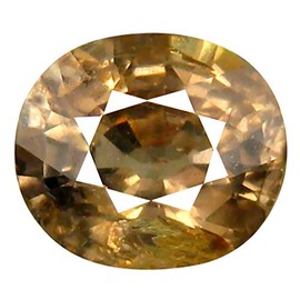 2.23 ct Oval Cut (8 x 7 mm) Unheated/Untreated Greenish Yellow Sapphire Natural Genuine Loose Gemstone