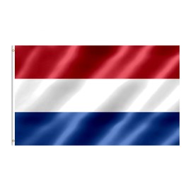 Netherlands Flag 3x5 FT Dutch Flag With Brass Grommets Fade Proof For Outdoor Decor(Netherlands)