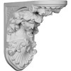 Endurathane Hestia Corbel, 5"W x 10"D x 10"H, Factory Primed
