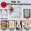 EKINIYAR 4x6 Acrylic Sign Holders 8 Pack Gold Table Number
