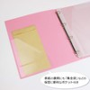 King Jim Clear File Print Storage Skitman Letter File Pink