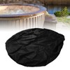 Swimming Pool Cover Dustproof Folding Insulation Pool Winter Black Cover