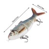 Robotic Swimming Lure Multi Jointed Rechargeable Electric Fishing Lure with