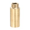 PATIKIL Shower Head Extension Arm, 2 Pack Brass G1/2 Male