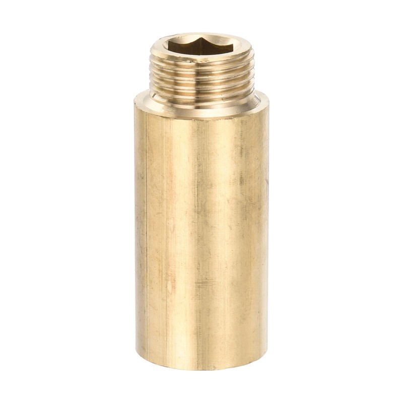 PATIKIL Shower Head Extension Arm, 2 Pack Brass G1/2 Male