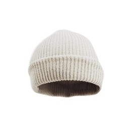 Beanie Hat for Men - Fisherman Beanie Trawler Beanie Knitted Cuffed Winter Hat Skullcap Gifts for Men UK (Beige)